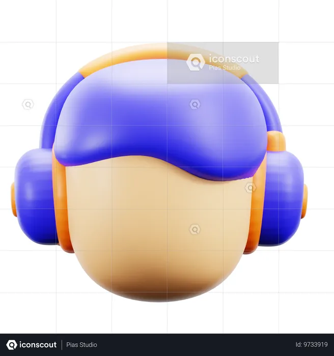 듣기 팟캐스트  3D Icon
