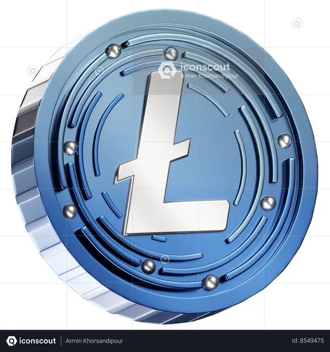 Litecoin  3D Icon