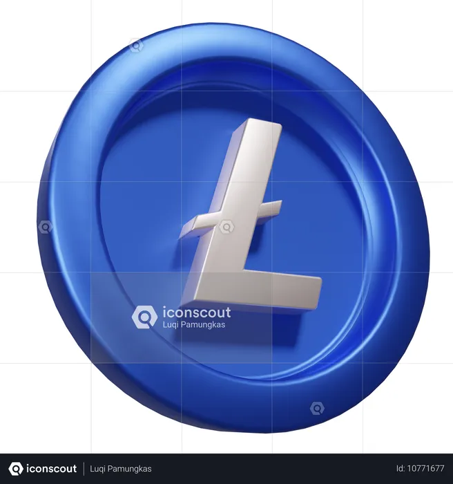 Litecoin  3D Icon