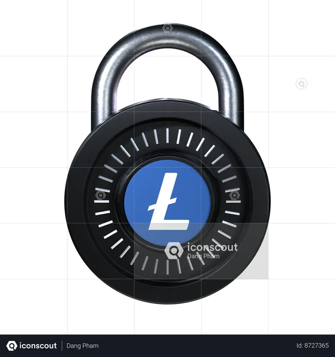 Litecoin  3D Icon