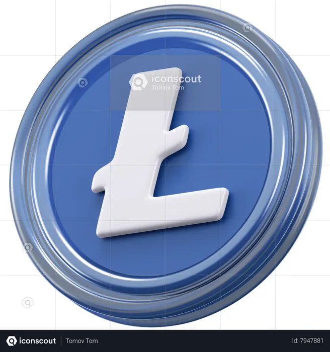 Litecoin  3D Icon