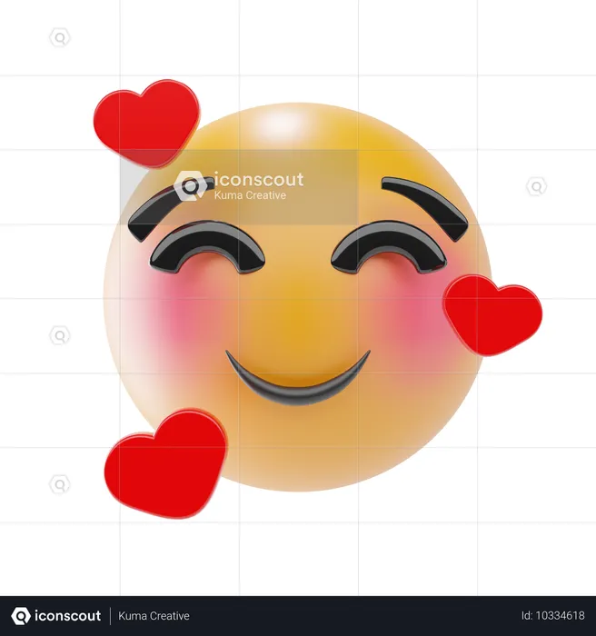 살아있는 얼굴 Emoji 3D Icon