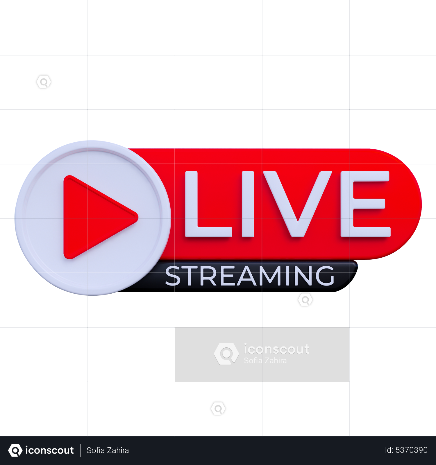 Live Stream Logo High-Res Vector Graphic - Getty Images