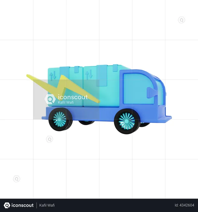 Livraison rapide  3D Illustration