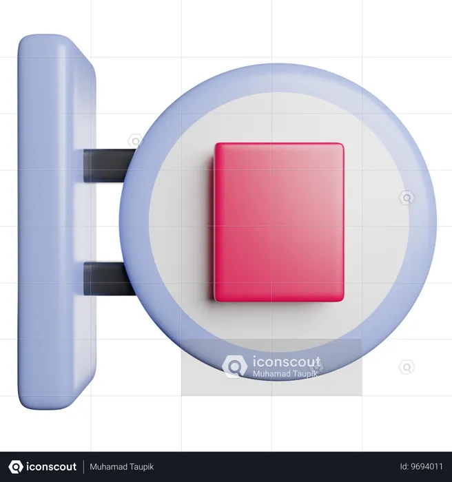 Livraria  3D Icon