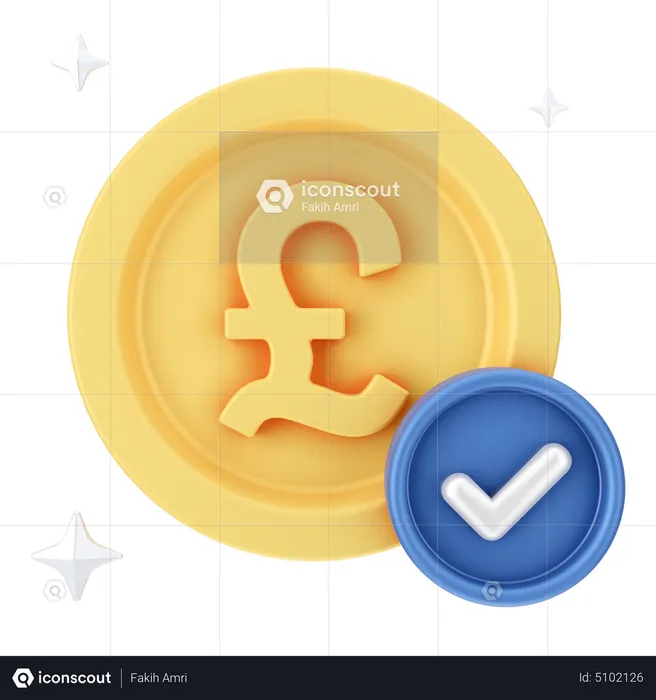 Chèque livre  3D Icon