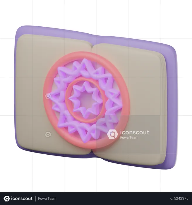 Livre de sortilèges  3D Icon