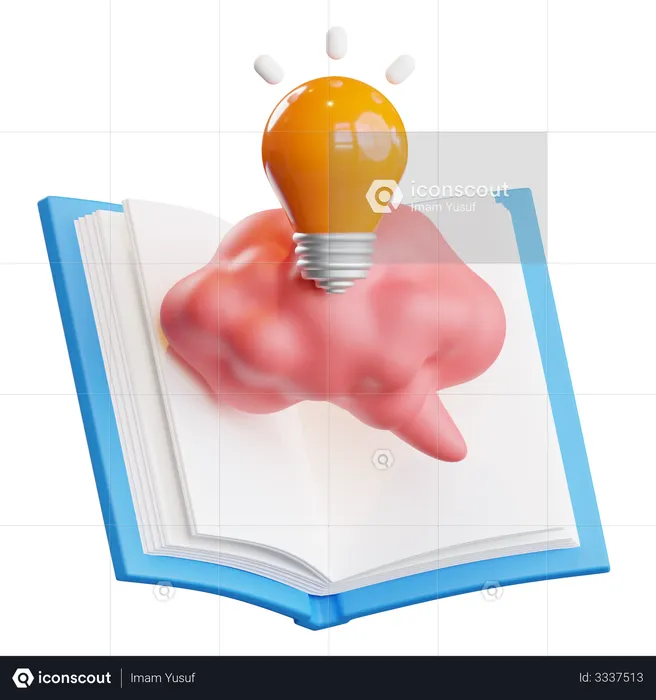 Livre innovant  3D Illustration