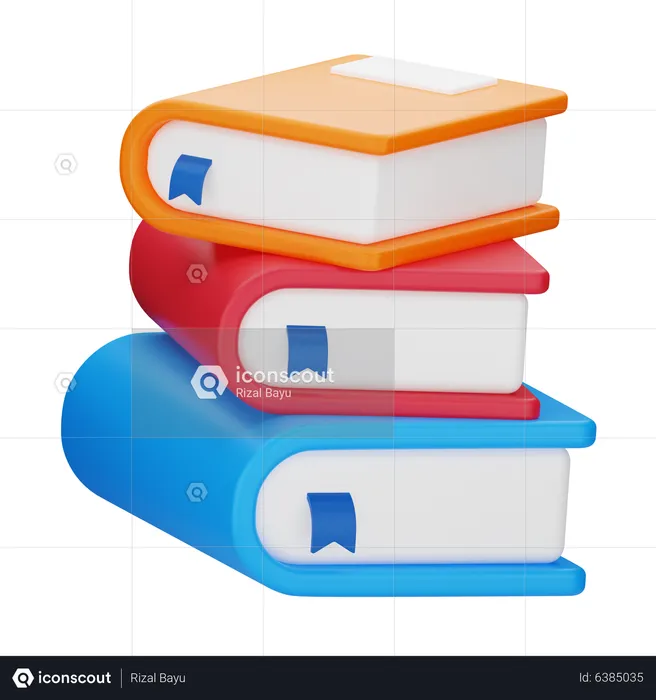 Livres  3D Icon