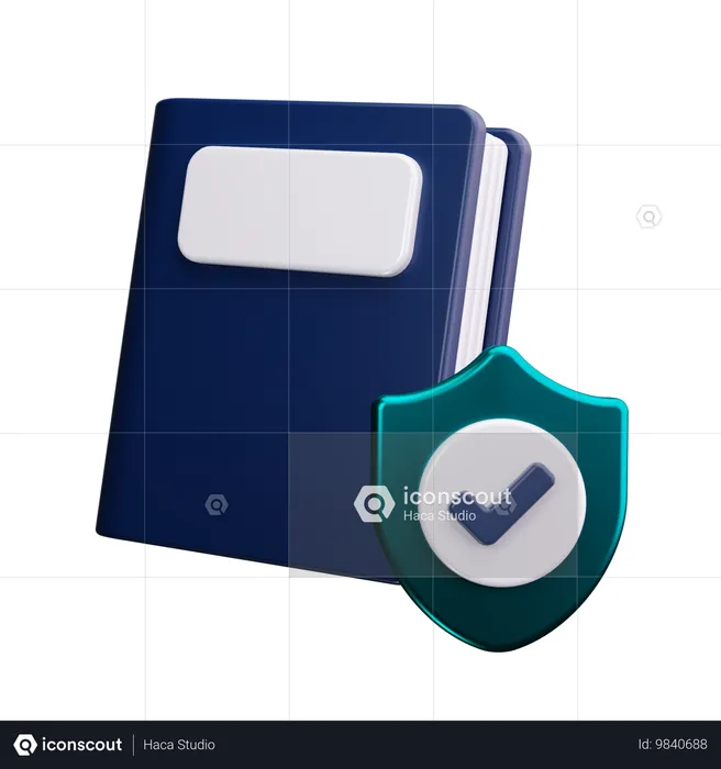 Livret de sécurité  3D Icon