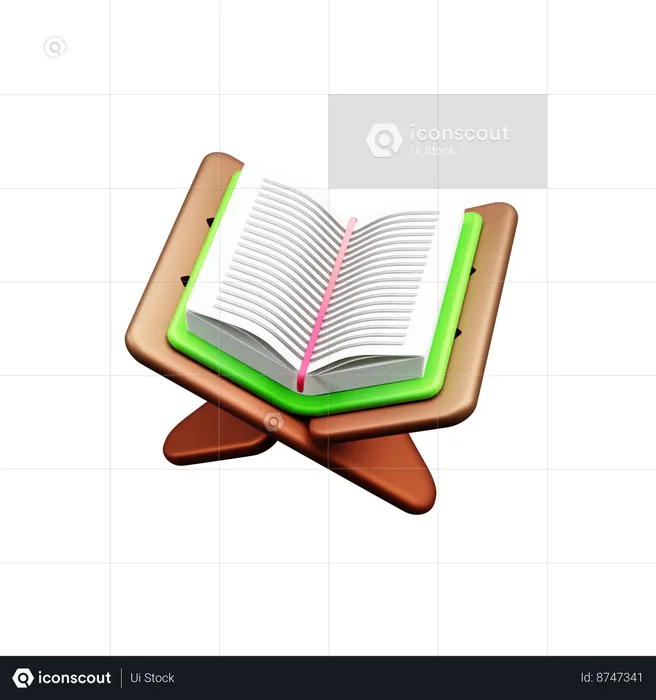 Livro sagrado  3D Icon