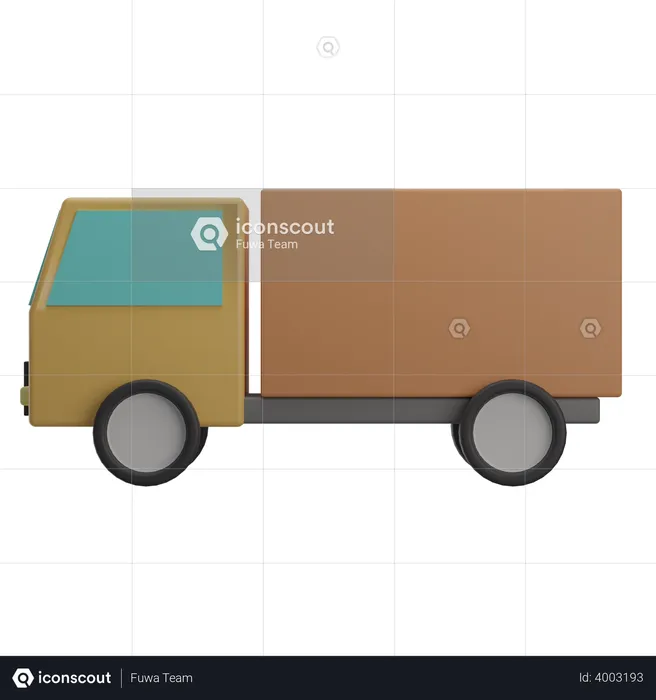 LKW  3D Illustration