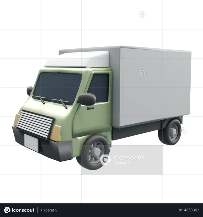 LKW  3D Illustration