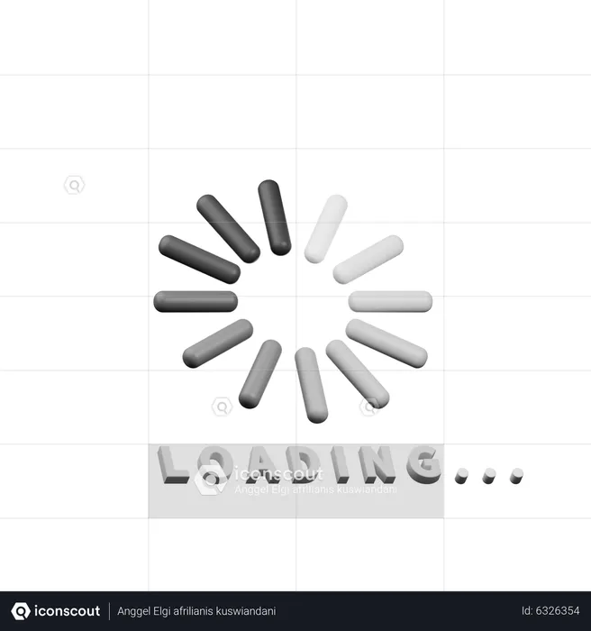 Loader  3D Icon