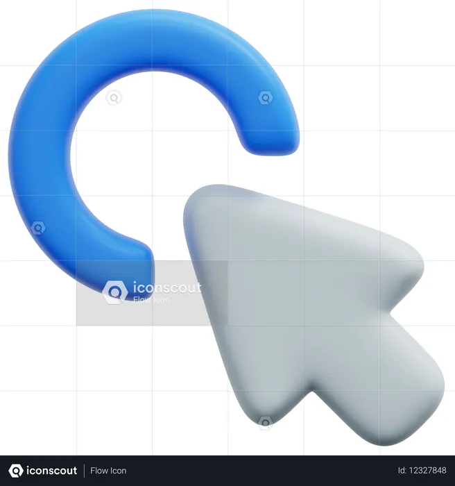 Loading Cursor  3D Icon