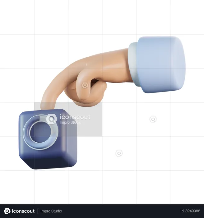 Loading Gesture  3D Icon