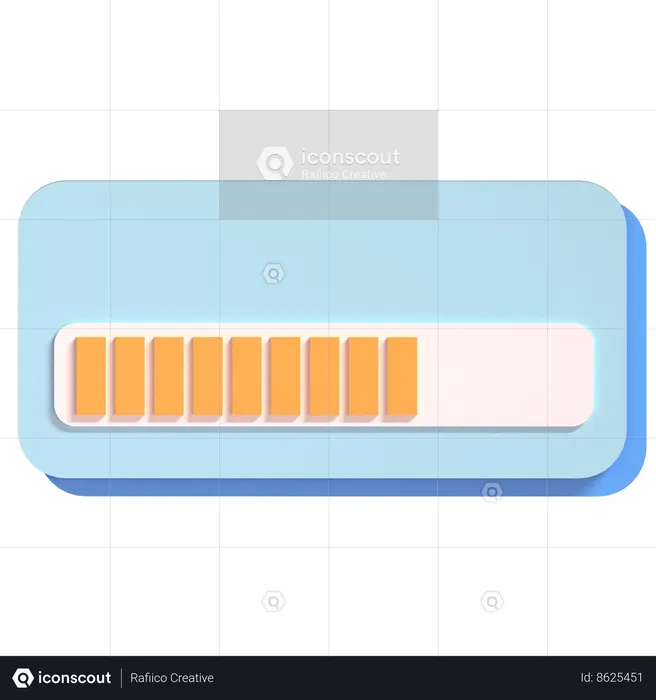 Loading Window  3D Icon