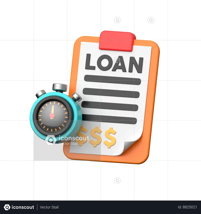 Loan  3D Icon