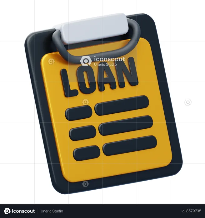 Loans  3D Icon