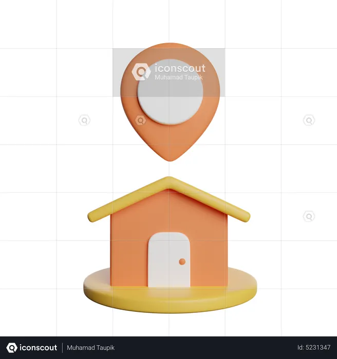 Local de entrega  3D Icon