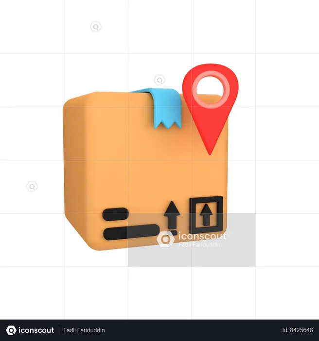 Localização do pacote  3D Icon