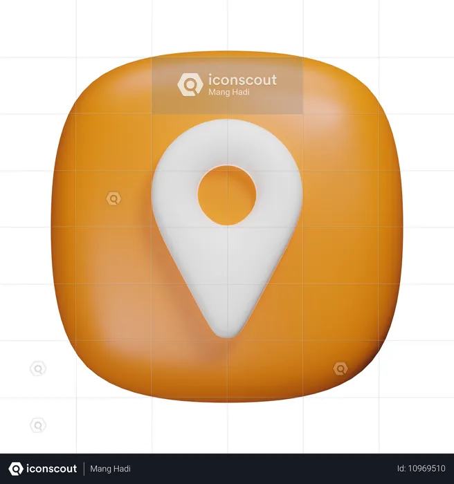 Location  3D Icon