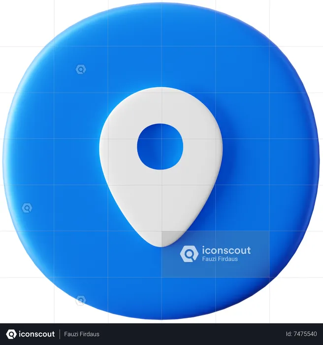 Location  3D Icon