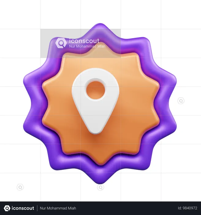 Location  3D Icon