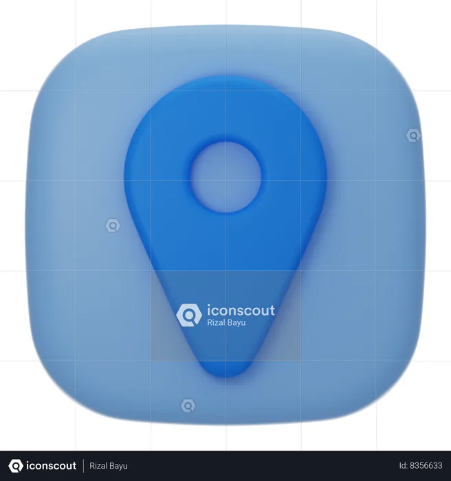 Location  3D Icon