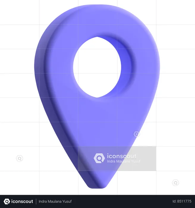 Location  3D Icon