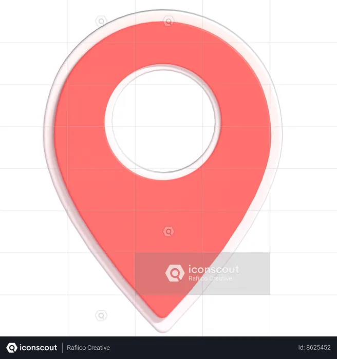 Location  3D Icon