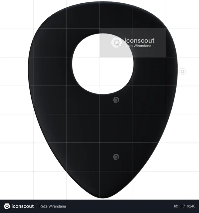 Location  3D Icon