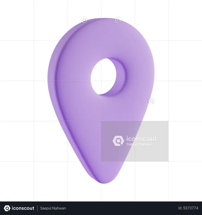 Location  3D Icon