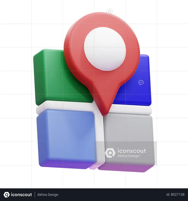 LOCATION  3D Icon