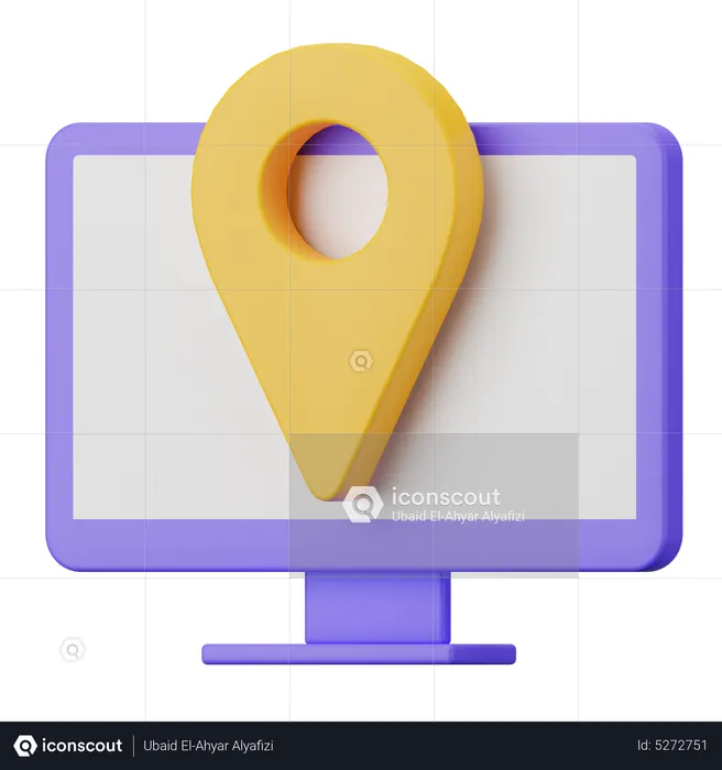 Location Marker  3D Icon