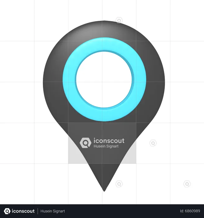 Location Pin  3D Icon