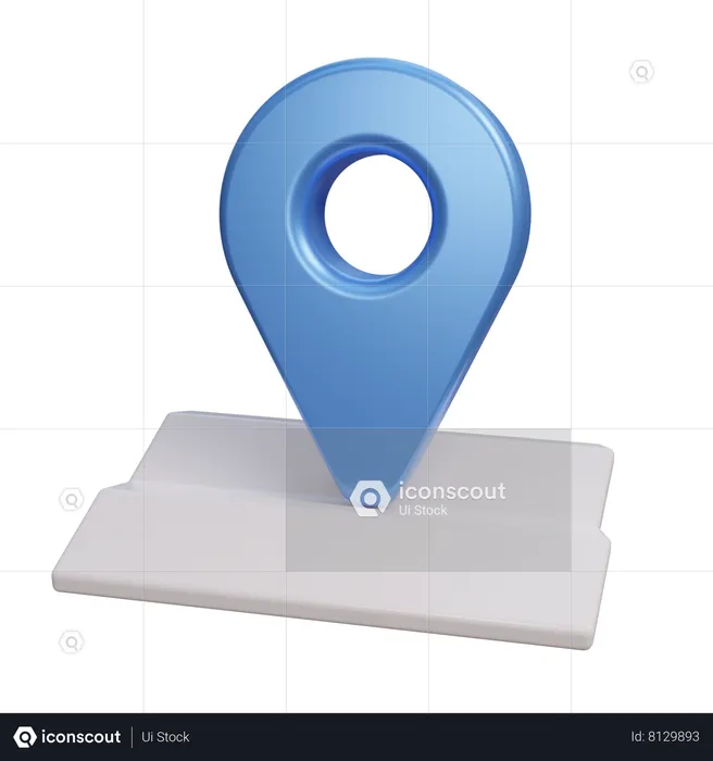 Location Pin  3D Icon