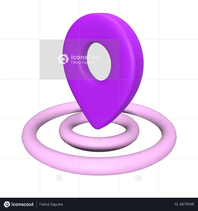 Location Pin  3D Icon