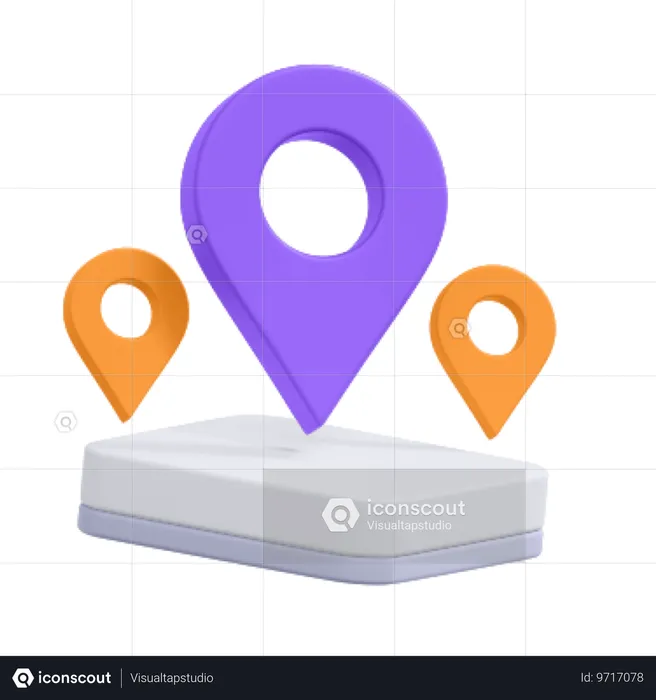 Location Pin  3D Icon