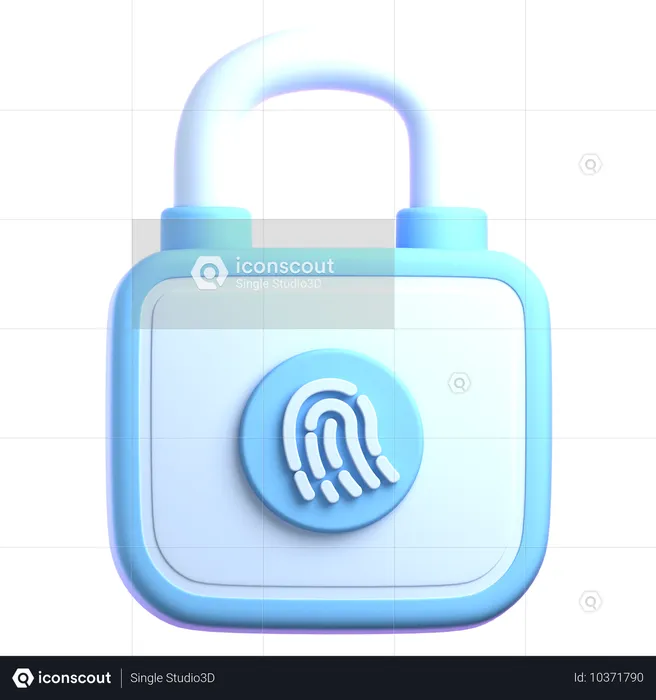 Lock  3D Icon