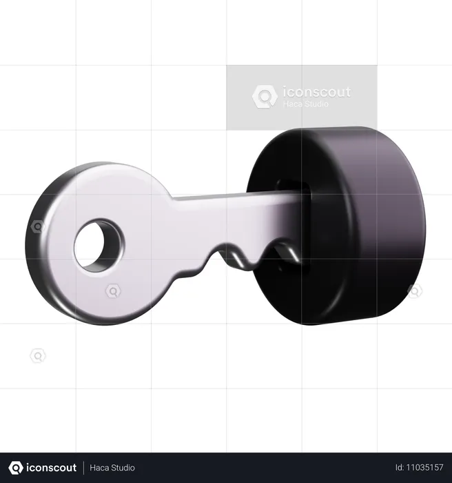 Lock  3D Icon