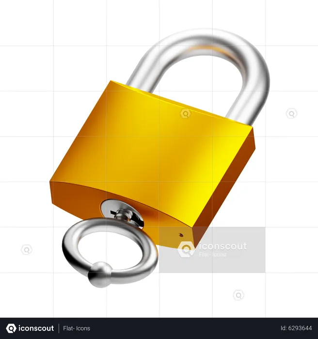 Locked  3D Icon