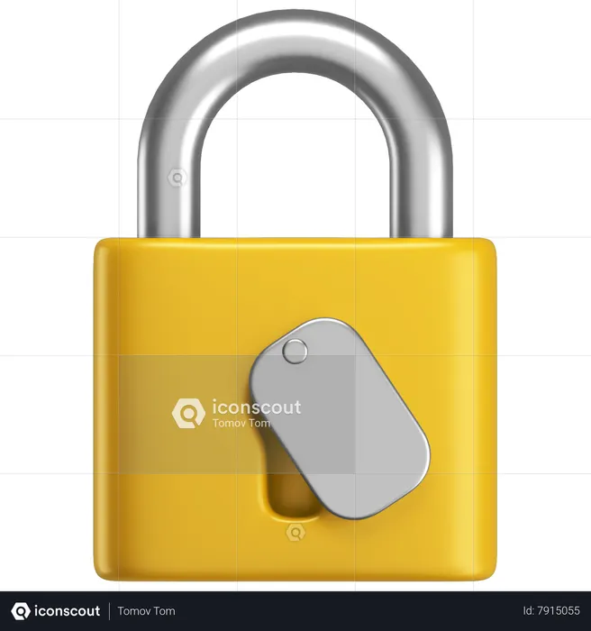 Locked  3D Icon