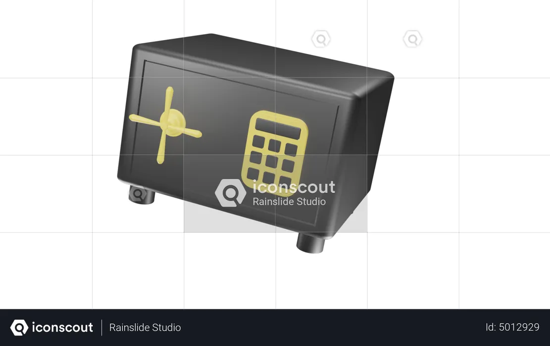 Locker  3D Icon