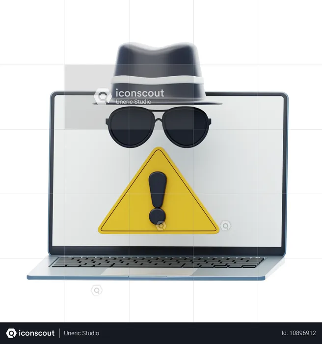 Spyware  3D Icon