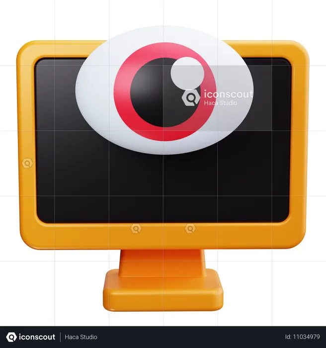 Spyware  3D Icon