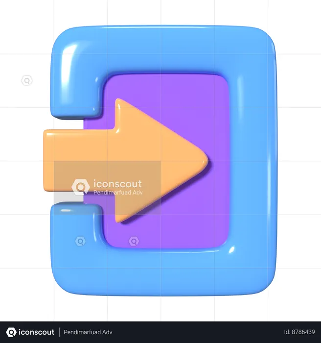 Conecte-se  3D Icon