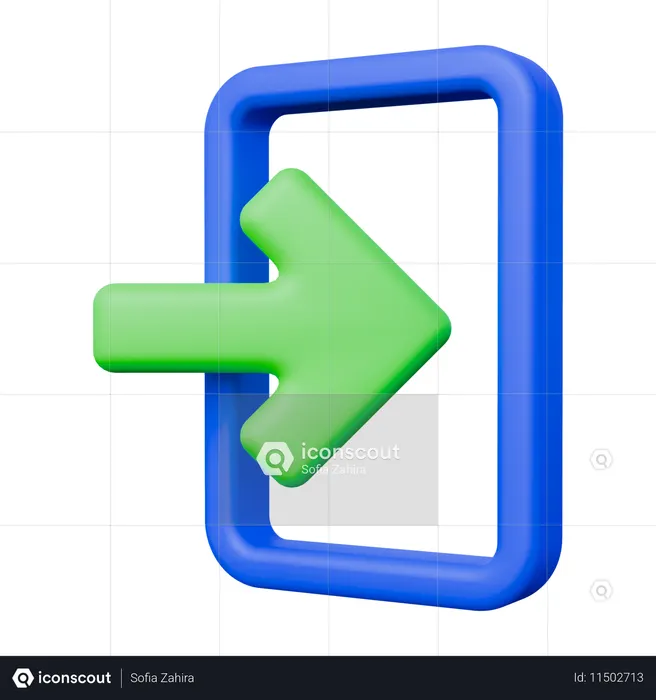 Conecte-se  3D Icon