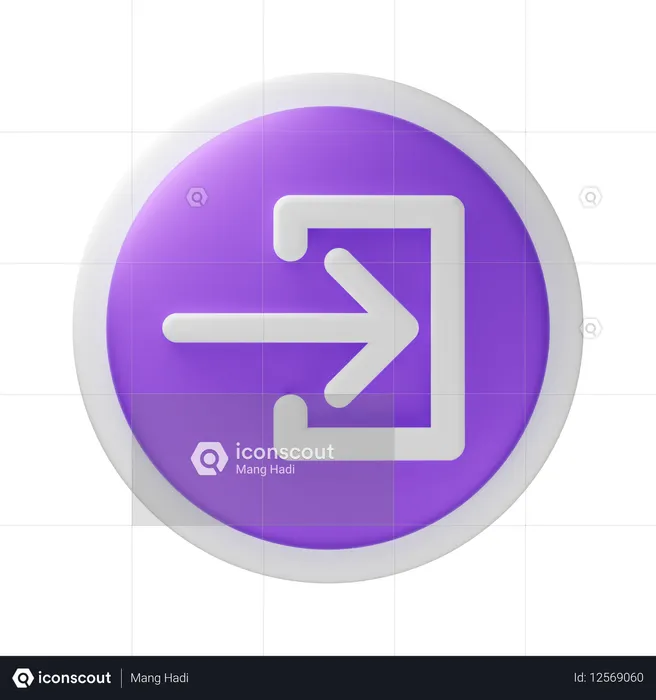 Conecte-se  3D Icon