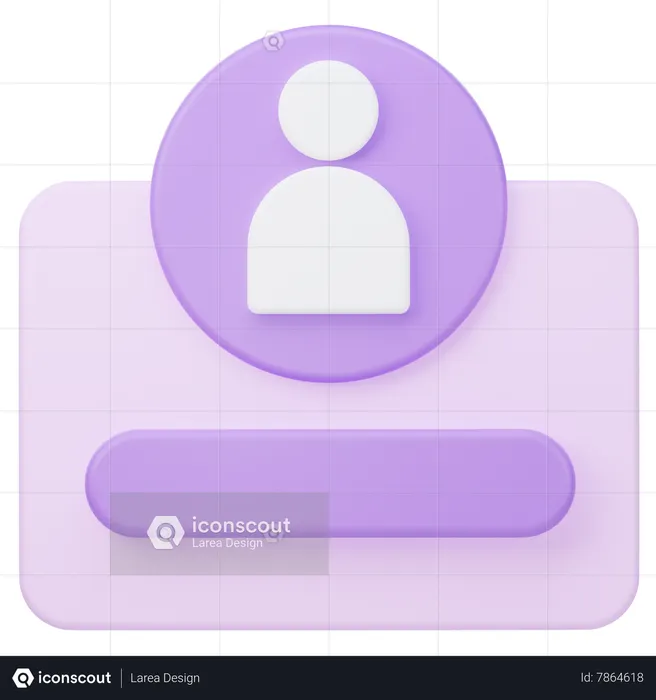 Login  3D Icon